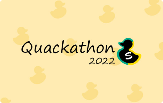 Quackathon 2022 banner