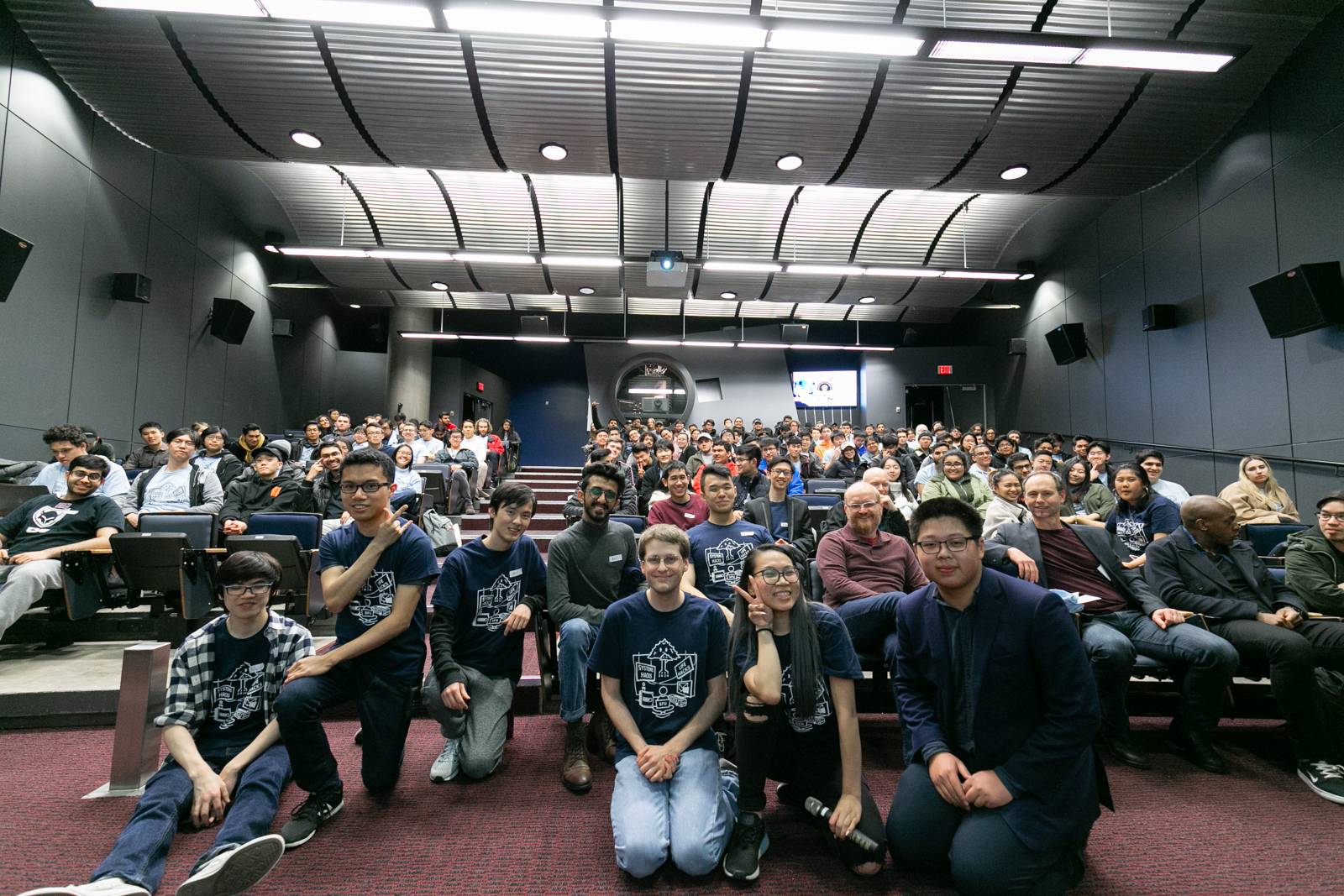 A group shot from SystemsHacks 2020: LifeHacks at SFU Surrey